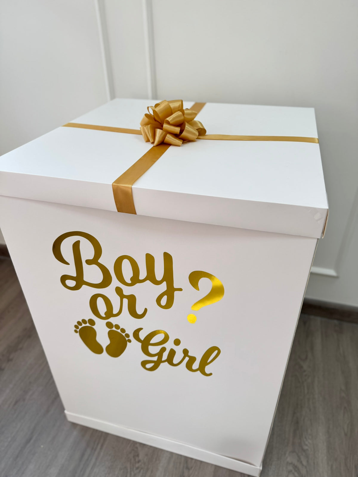Gender Reveal Surprise Box