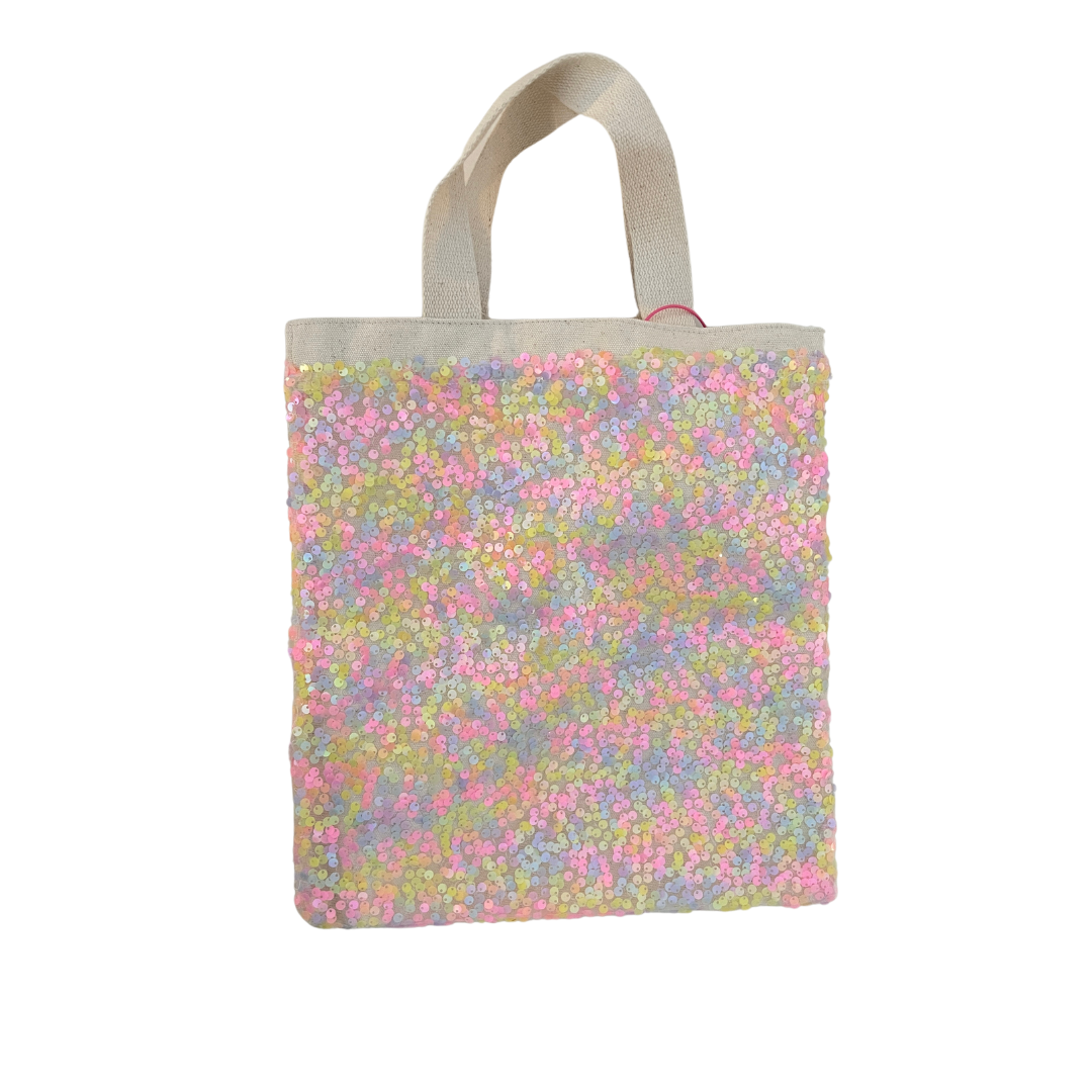 Sequined Tote Bag Set
