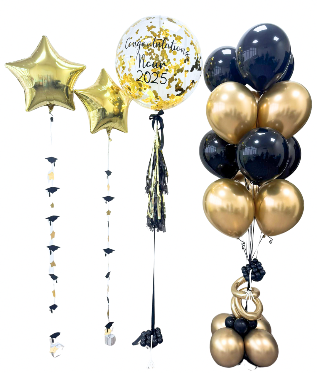 Custom Graduation Balloon Bouquet