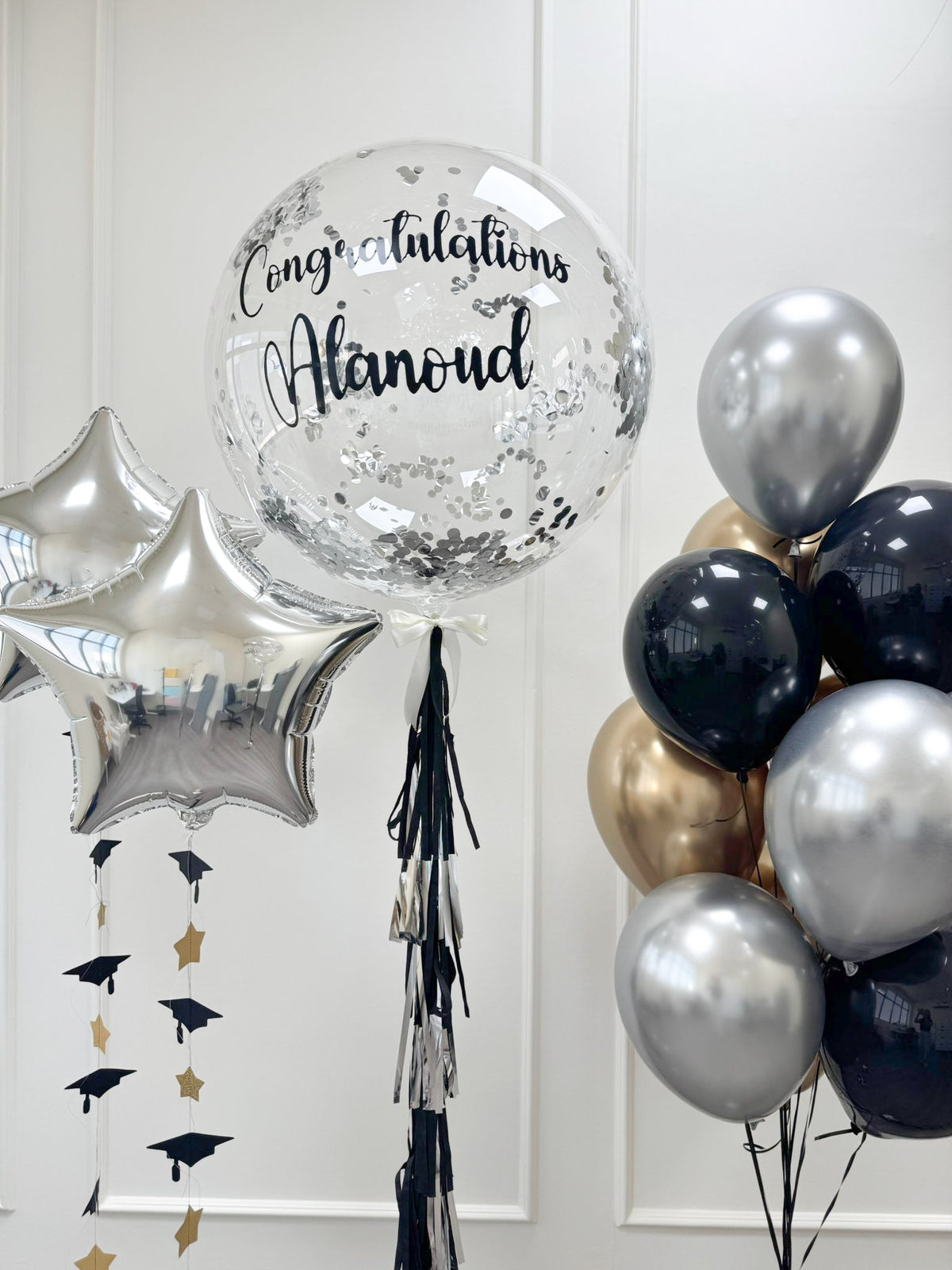 Custom Graduation Balloon Bouquet