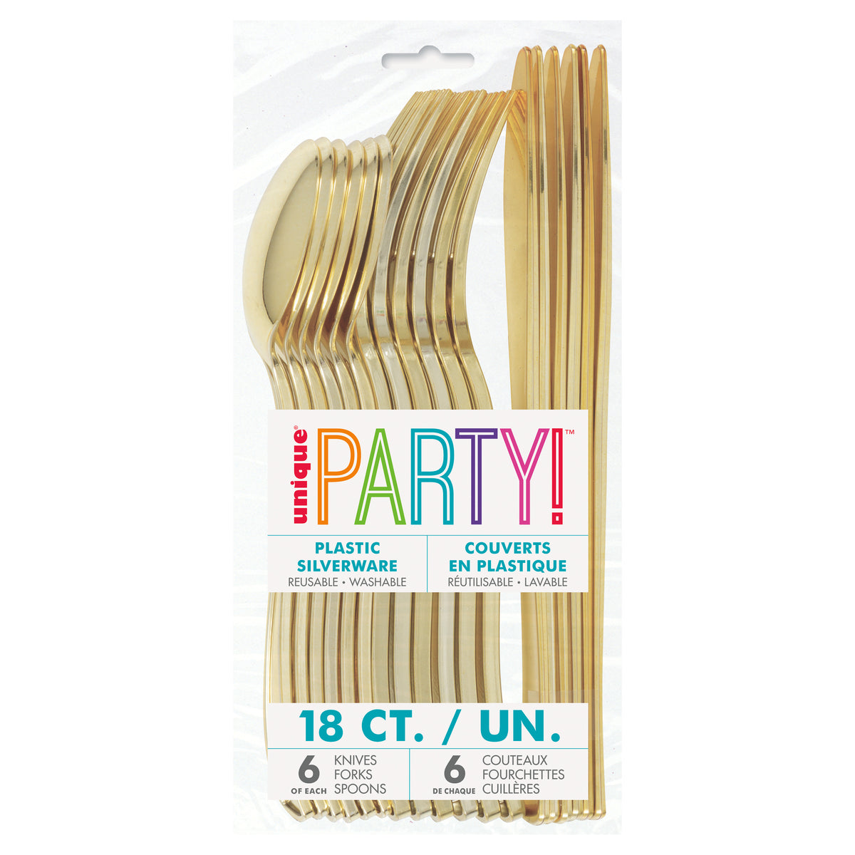 Gold Assorted Cutlery Set