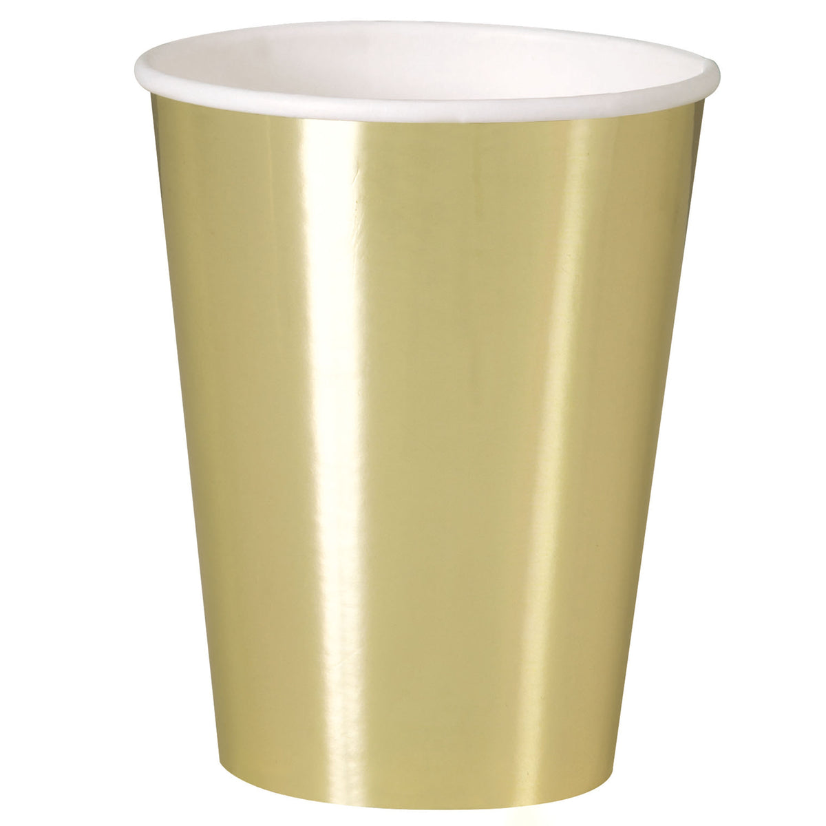 Metallic Gold Paper Cups
