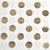 Gold Dot Beverage Napkins