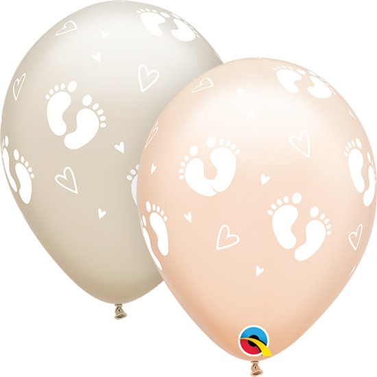 Baby Footprints Balloons