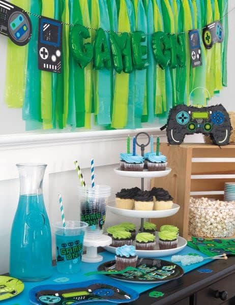 Gamer Mini Foil Balloon Banner Kit