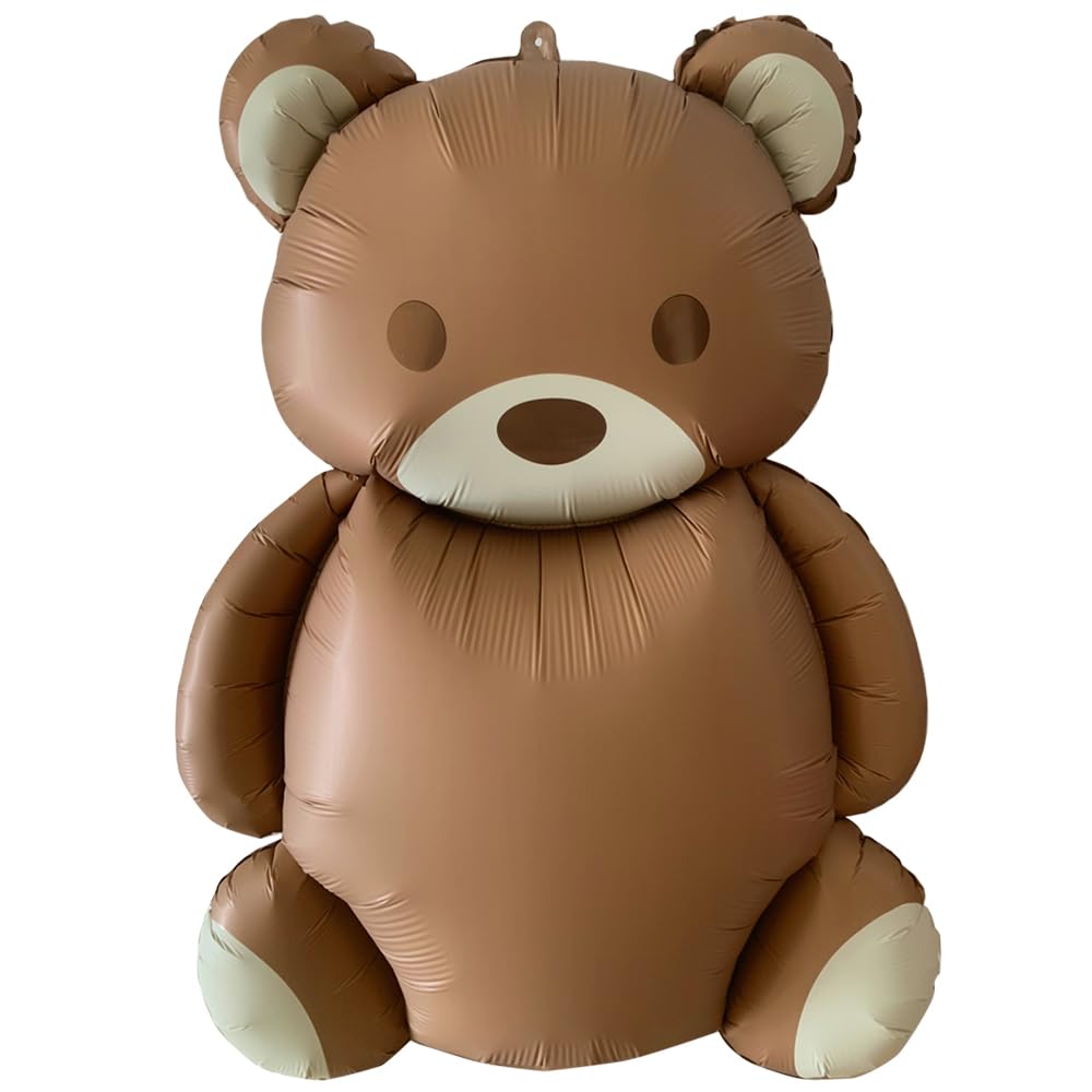 Bear Shaped Foil Balloon