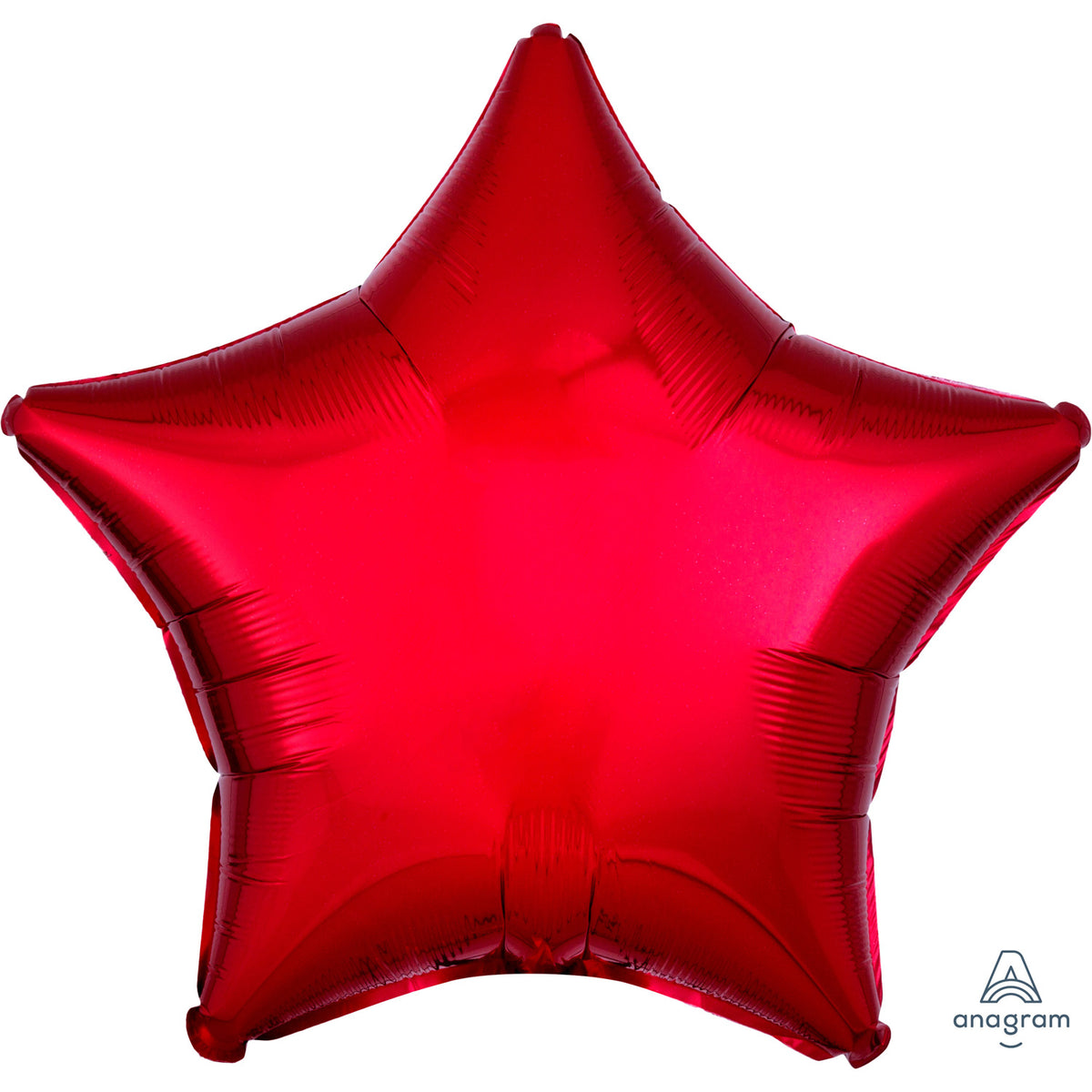 18” Metallic Red star