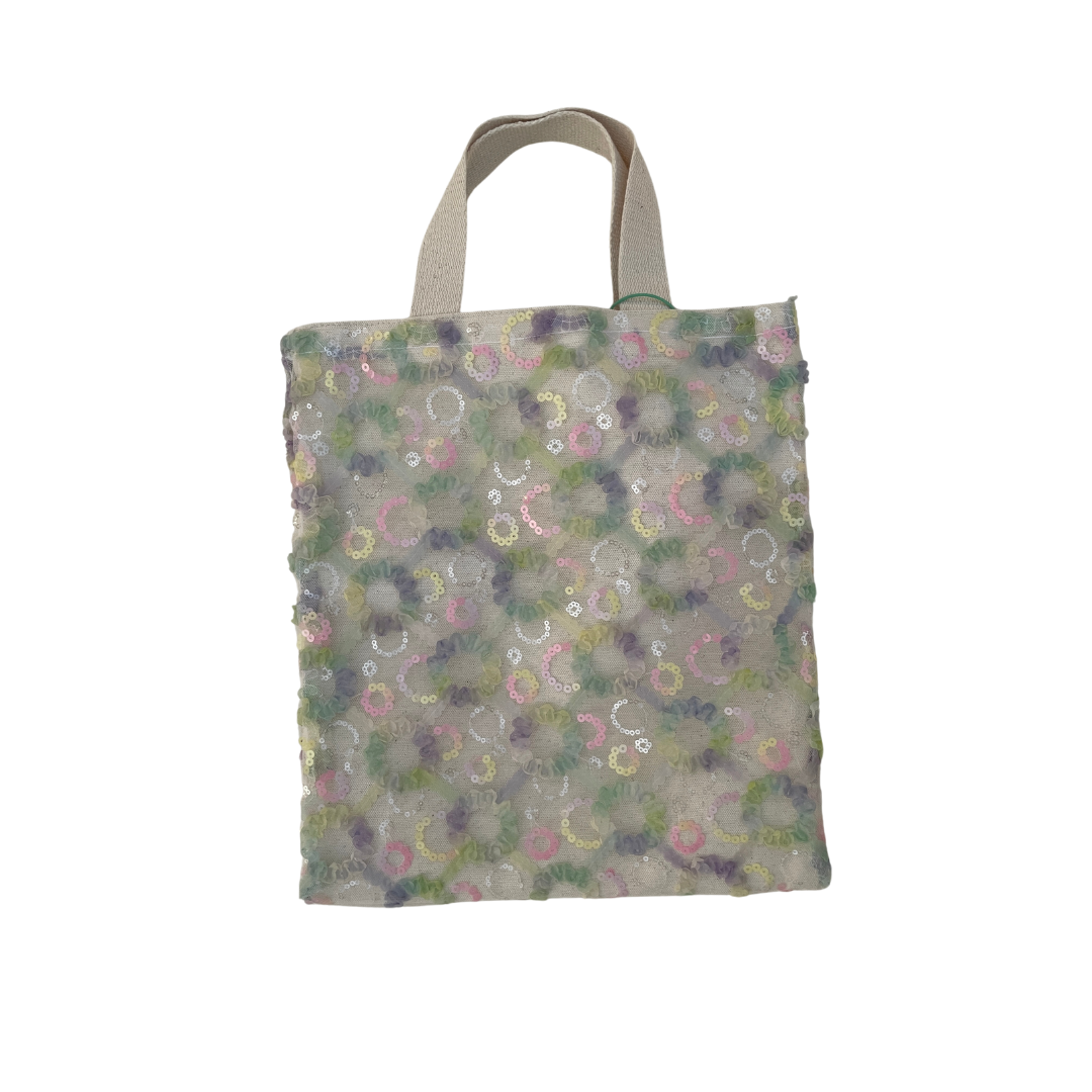 Sequined Tote Bag Set