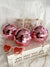 Pink Disco Ball Sipper Cups with Straw