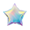 Iridescent Star Balloon 18"