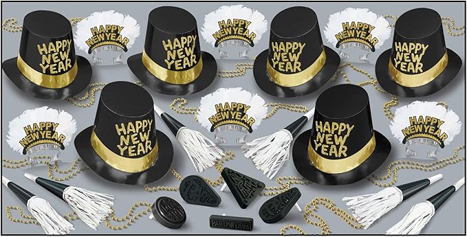 New Year Midnight Hour Party Kit (50 Guests)
