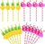 Tropical Fruit Paper Straws