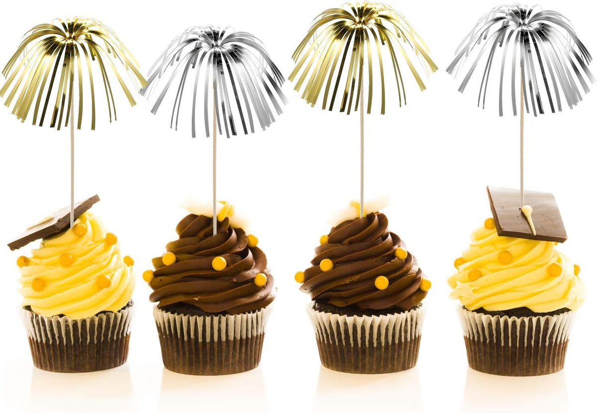 Gold Firework Toppers