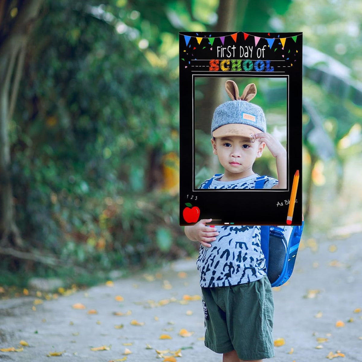 Back to School Photo Booth Frame