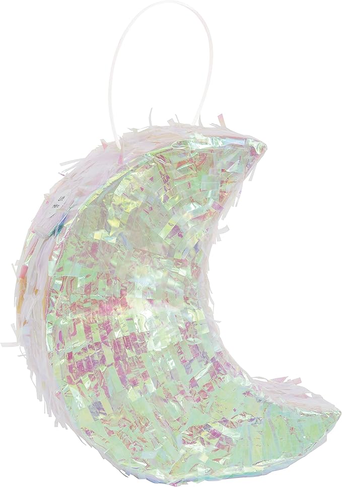 Mini Iridescent Moon Pinata Favor