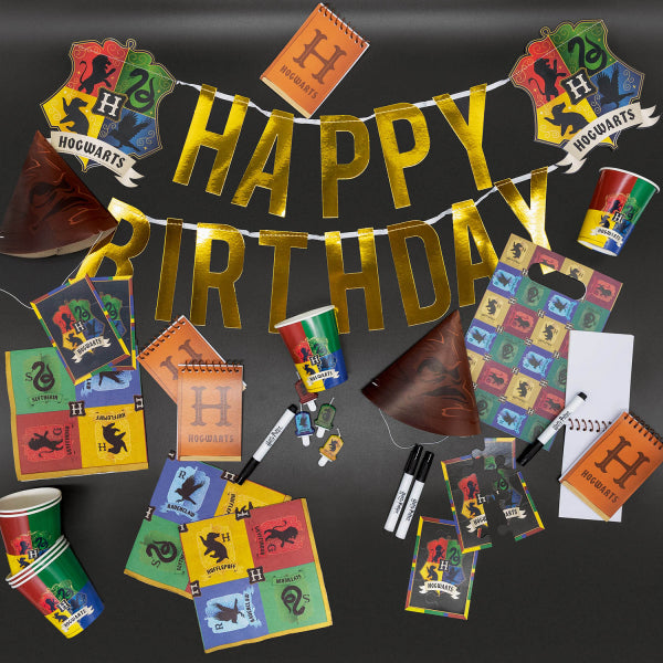 Harry Potter Houses Letter Banner