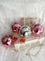Pink Disco Ball Sipper Cups with Straw