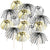 Gold Firework Toppers