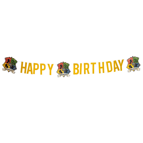 Harry Potter Houses Letter Banner