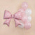 Pink Polka Dot Bow Foil Balloon