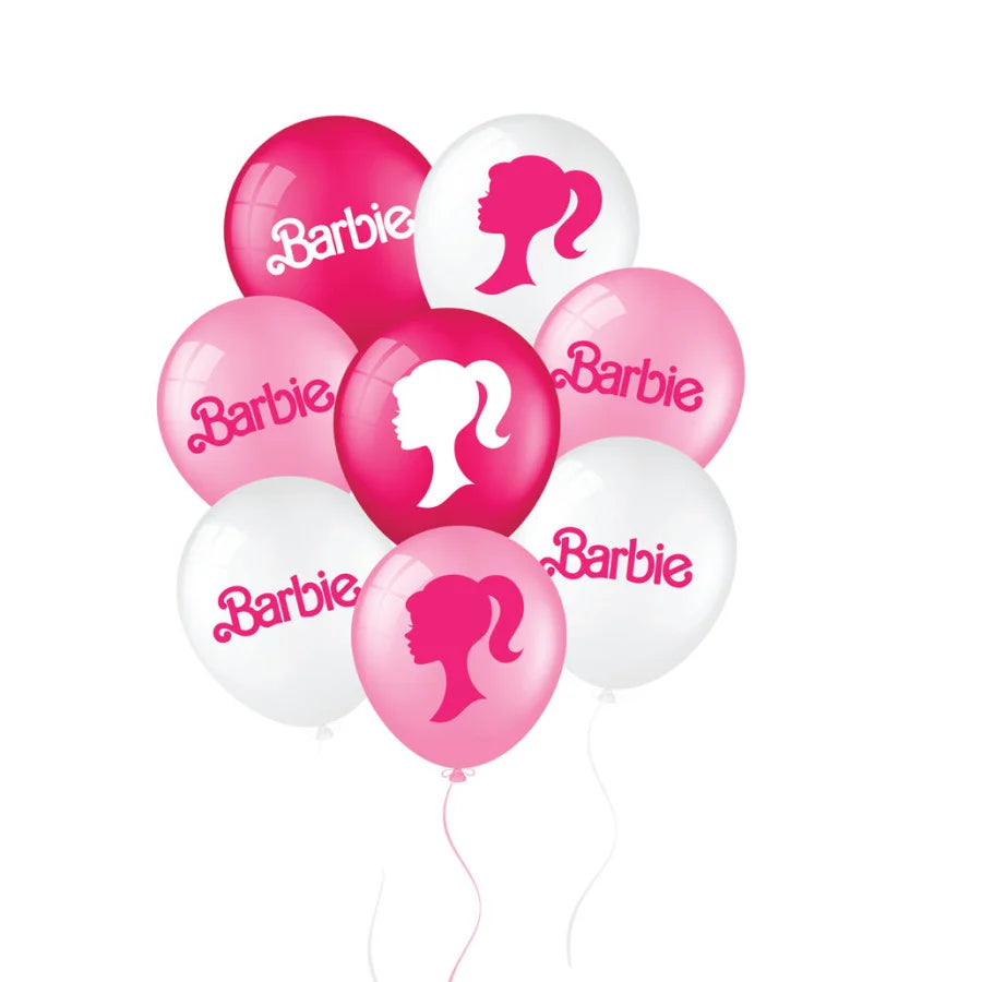 Barbie Pink Balloons 11&quot;