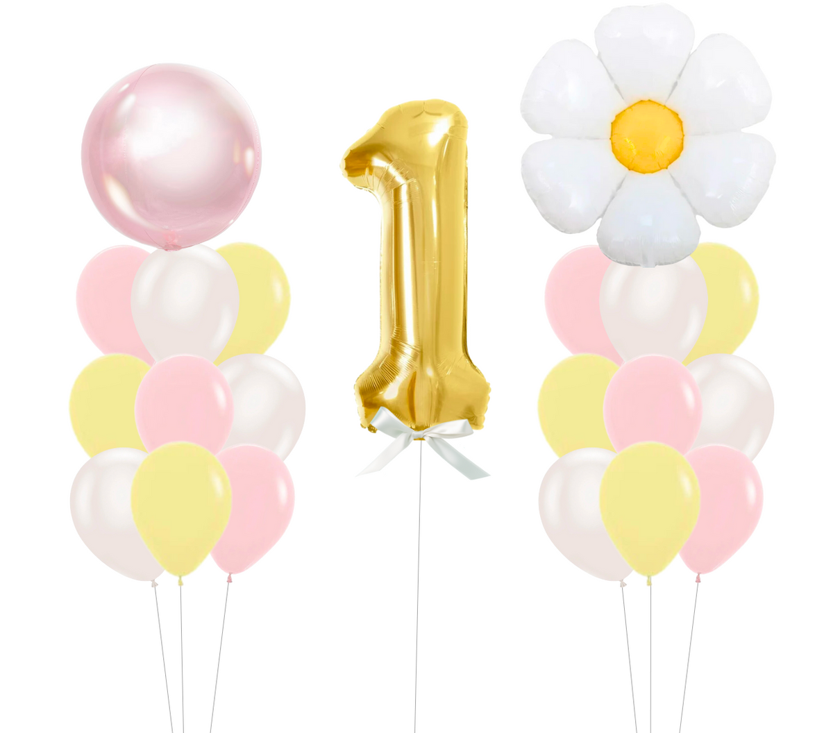 WOW Daisy Balloon Bouquet