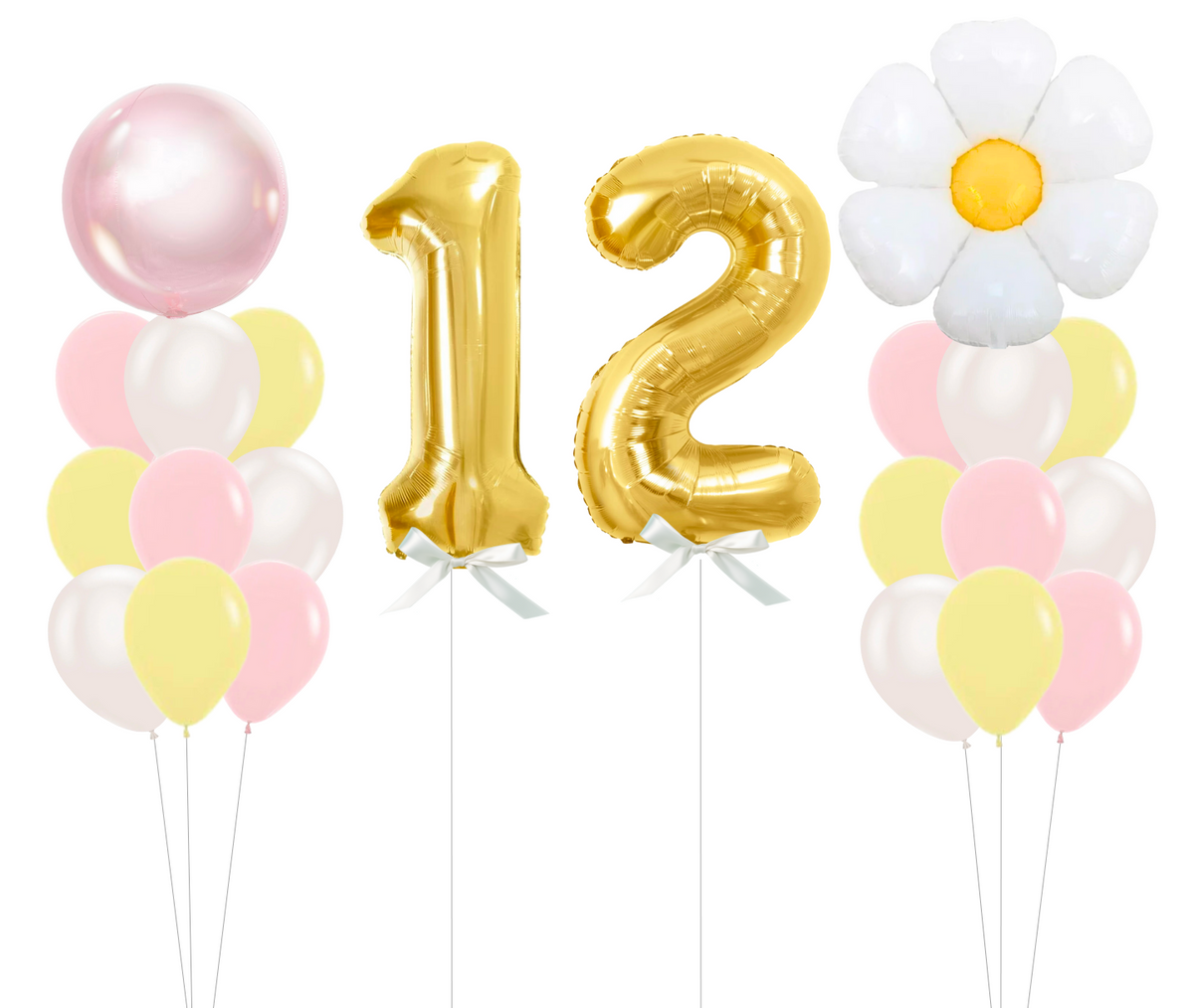 WOW Daisy Balloon Bouquet