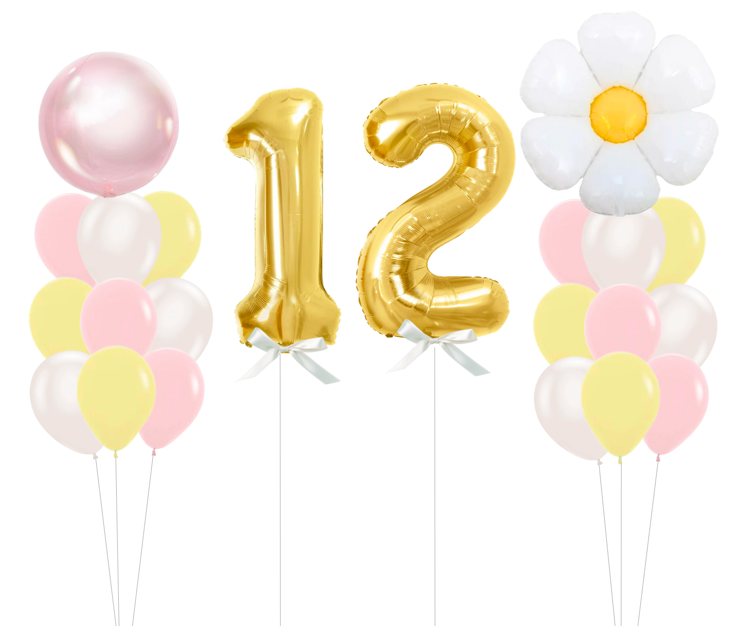 WOW Daisy Balloon Bouquet