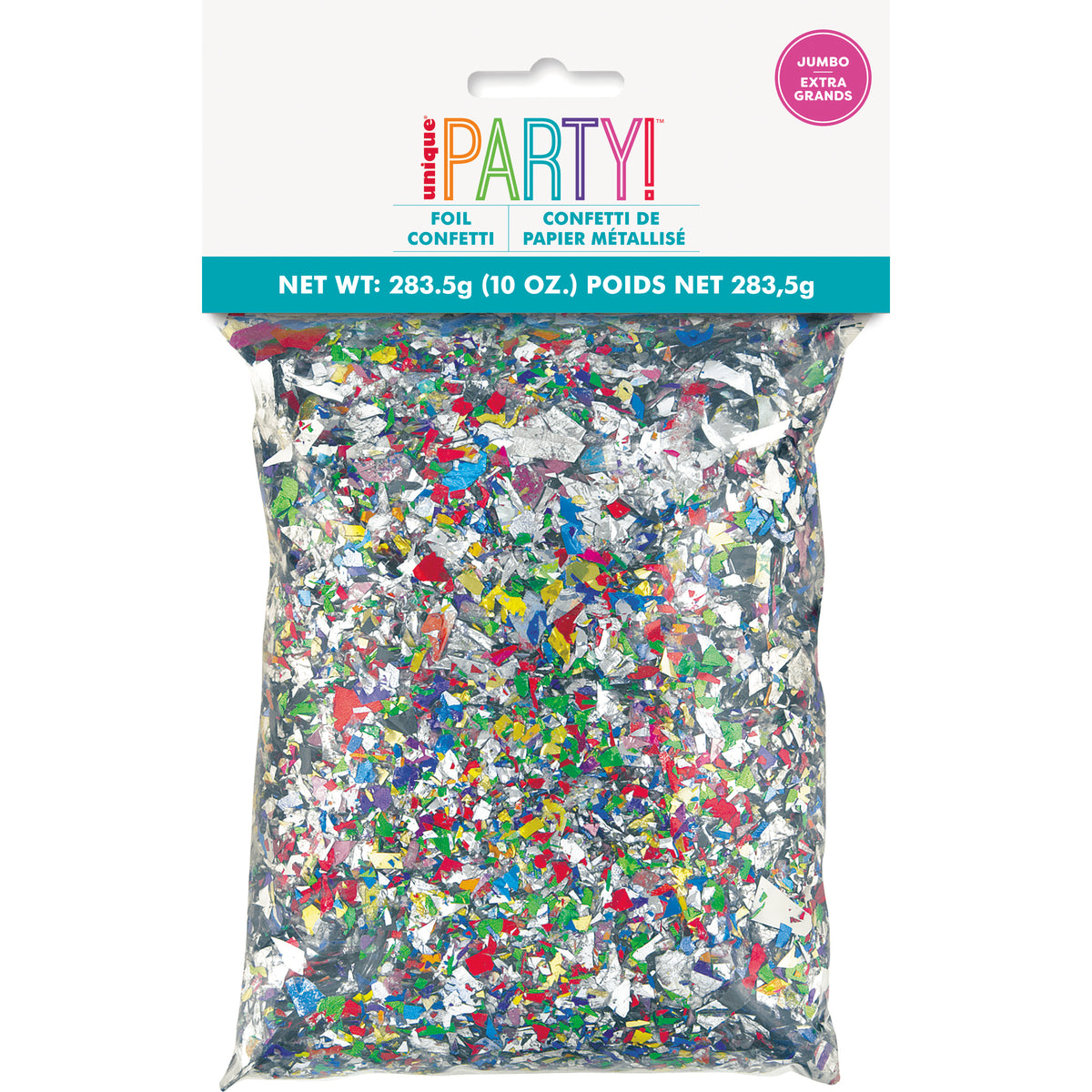 Multicolor Jumbo Foil Confetti