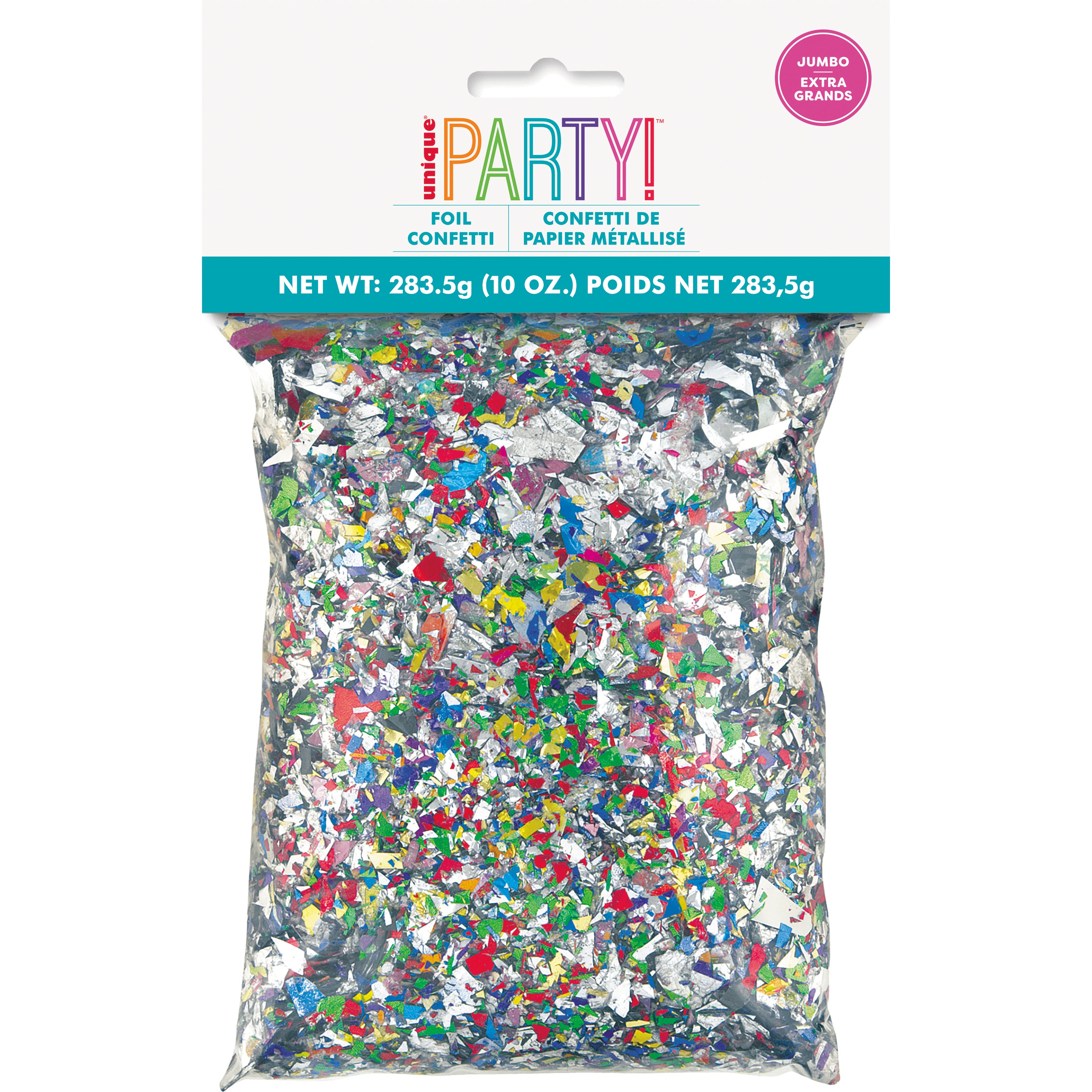 Multicolor Jumbo Foil Confetti