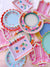 Birthday Candles Dessert Plates