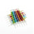 Metallic Rainbow Candles with Holders