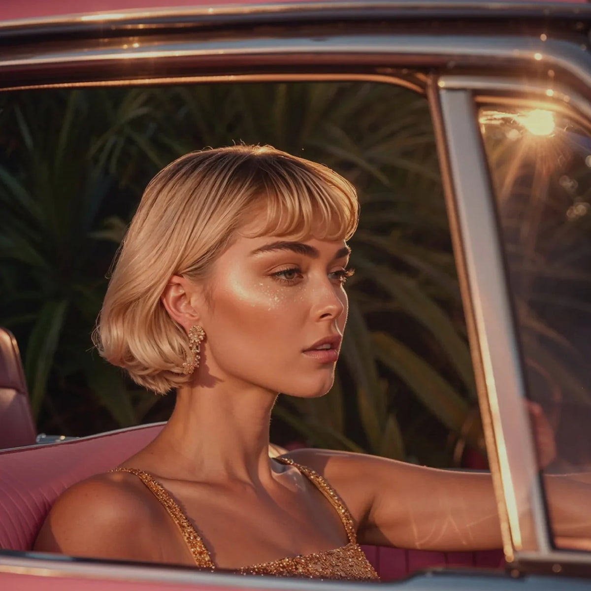 Gold Glitter Freckles Makeup Patches