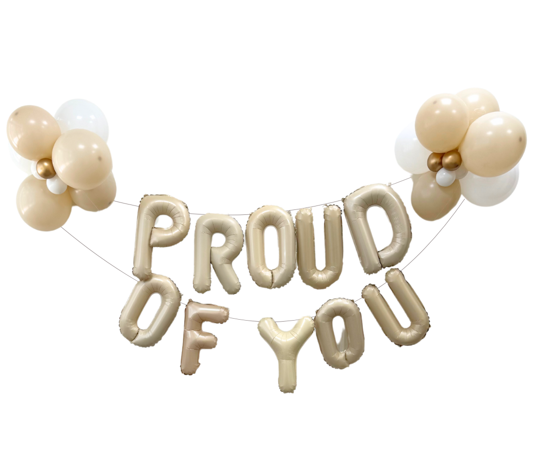 Proud Of You Balloon Bunting