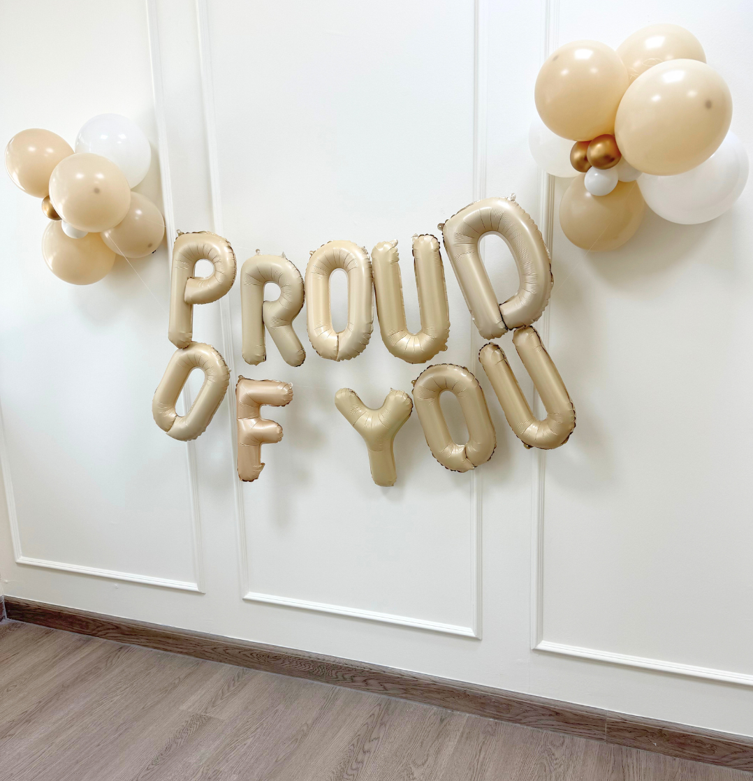 Proud Of You Balloon Bunting