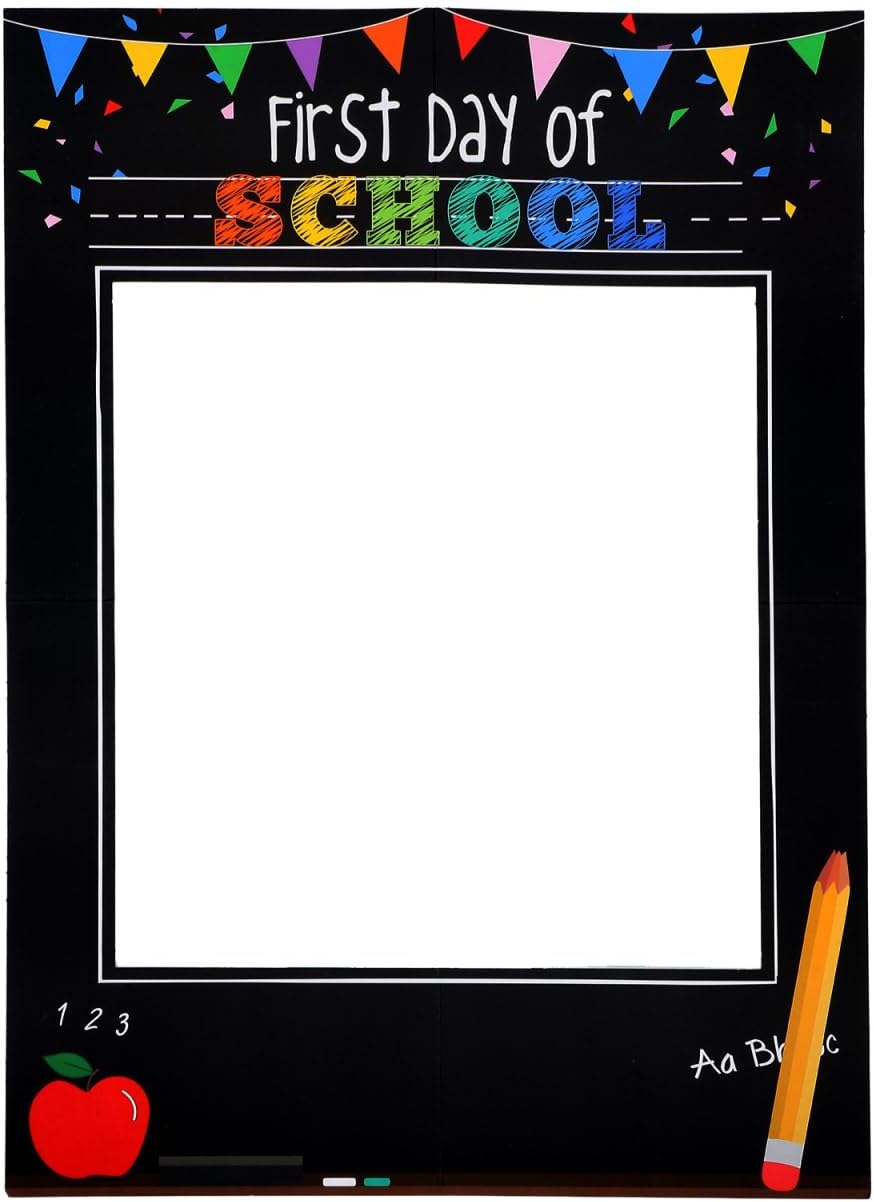 Back to School Photo Booth Frame