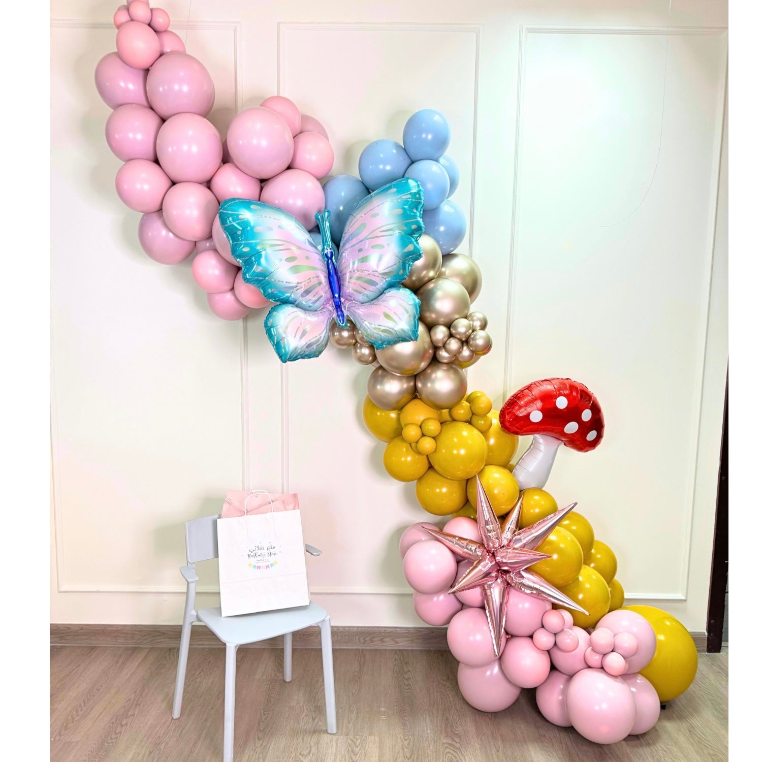 Rustic Fairy Balloon Garland