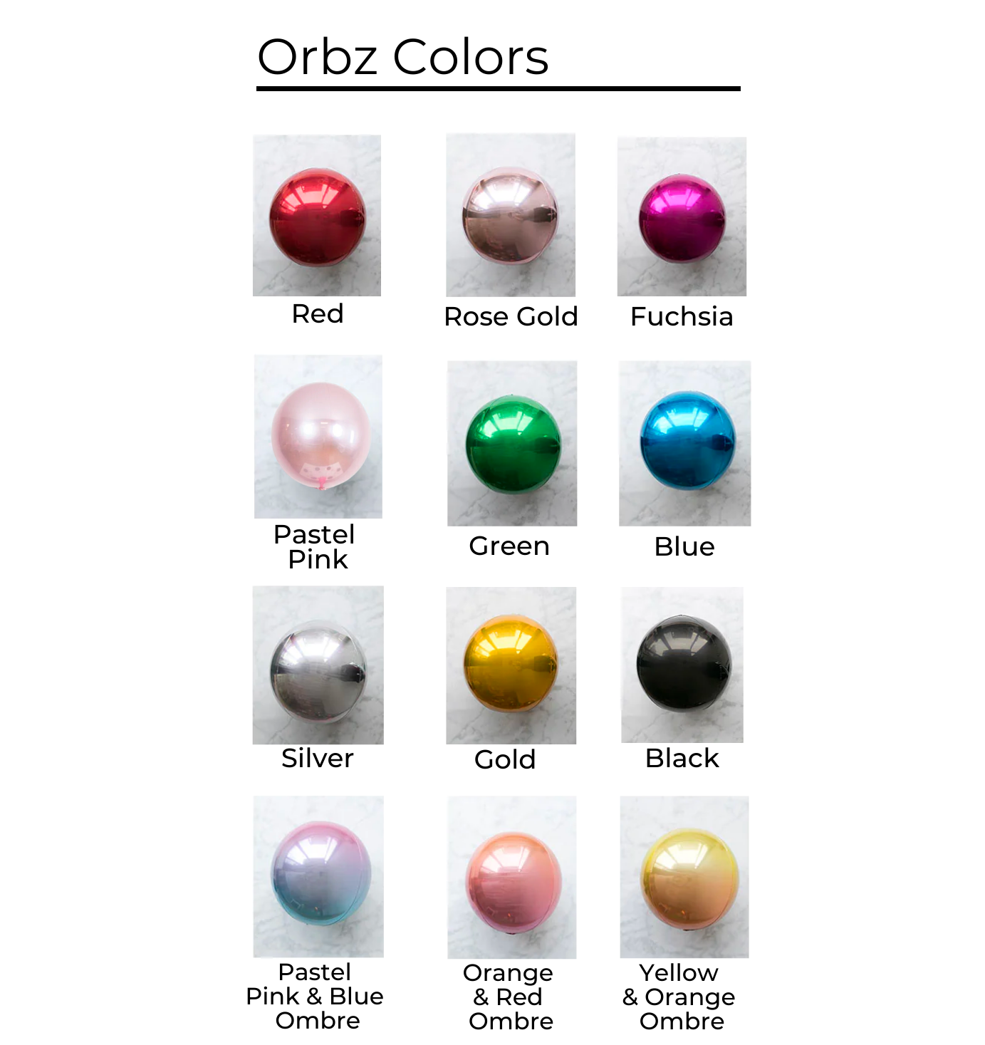 Customizable Orb Balloon with Tassels