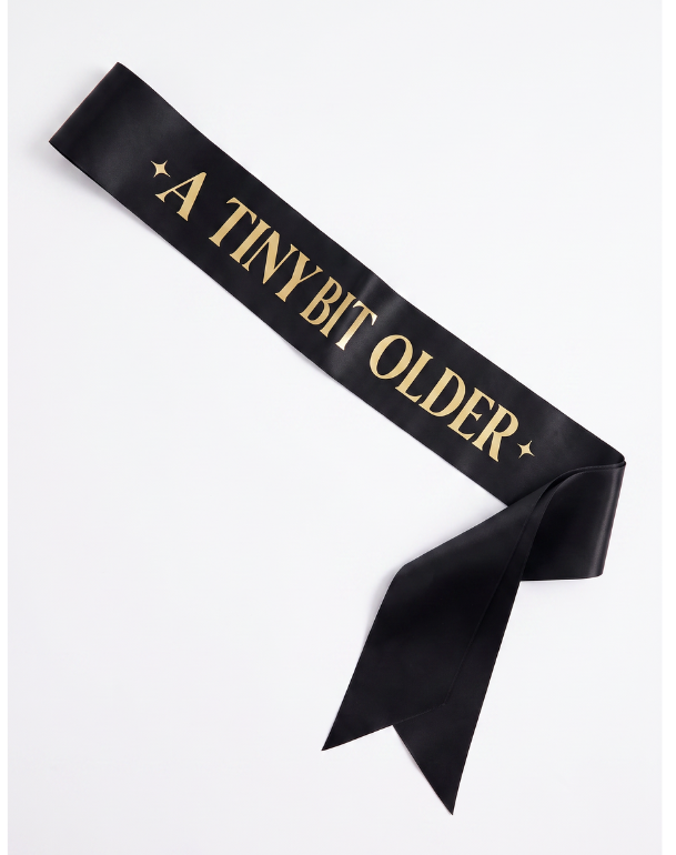 A Tiny Bit Older Black Sash