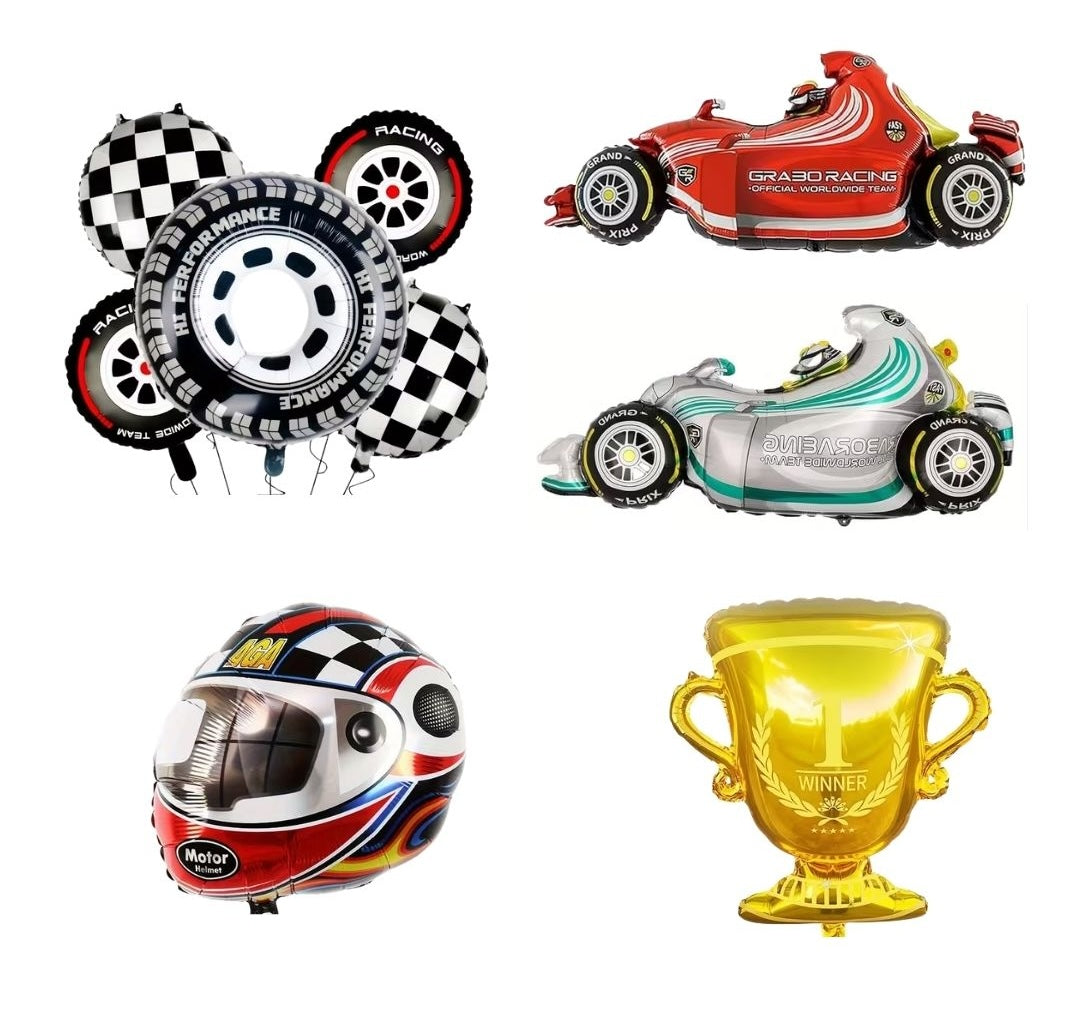 Car Race Balloon Bouquet