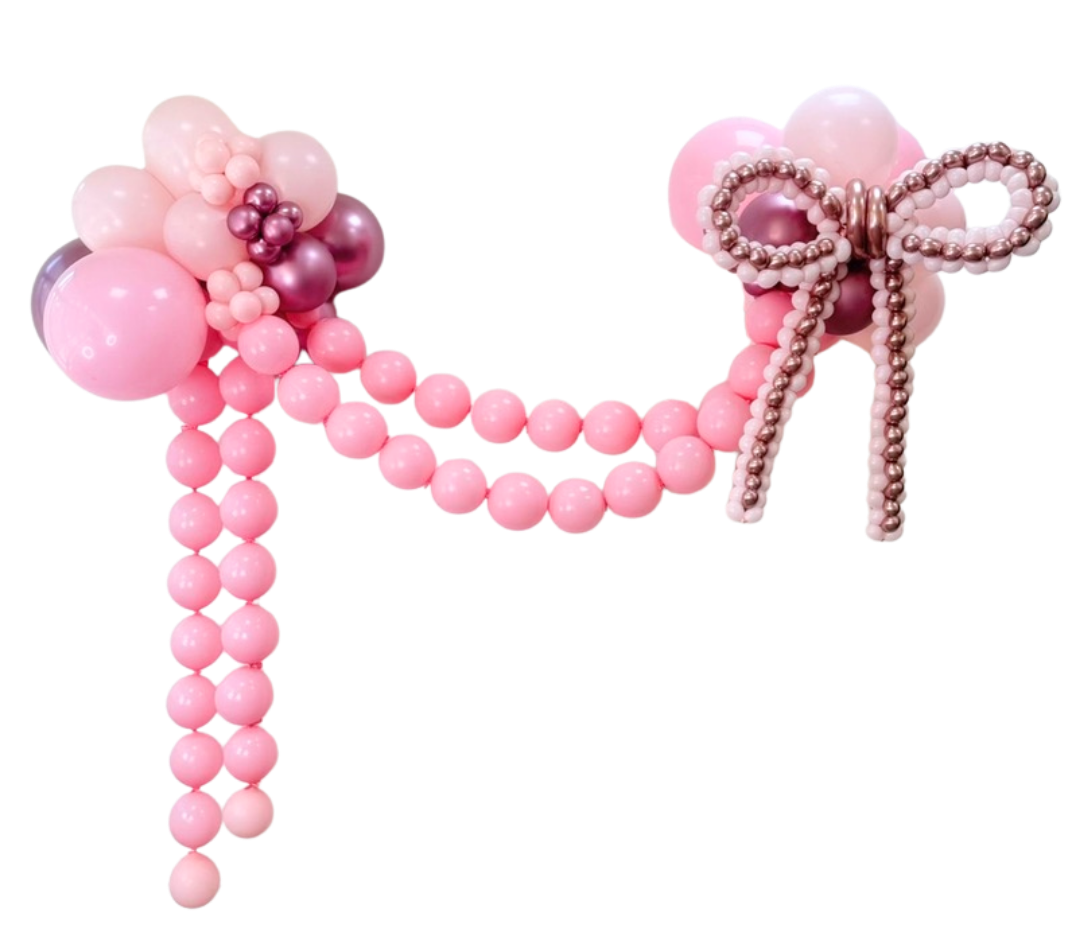 Pretty Little Bow Balloon Garland
