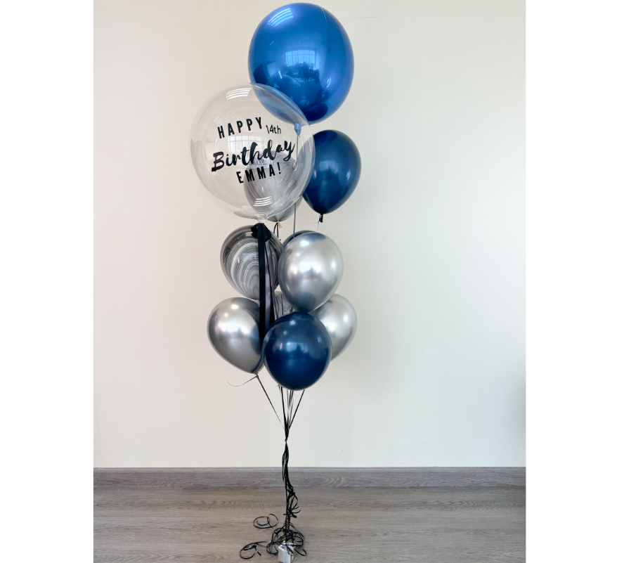 Balloon Bouquet with Custom Message