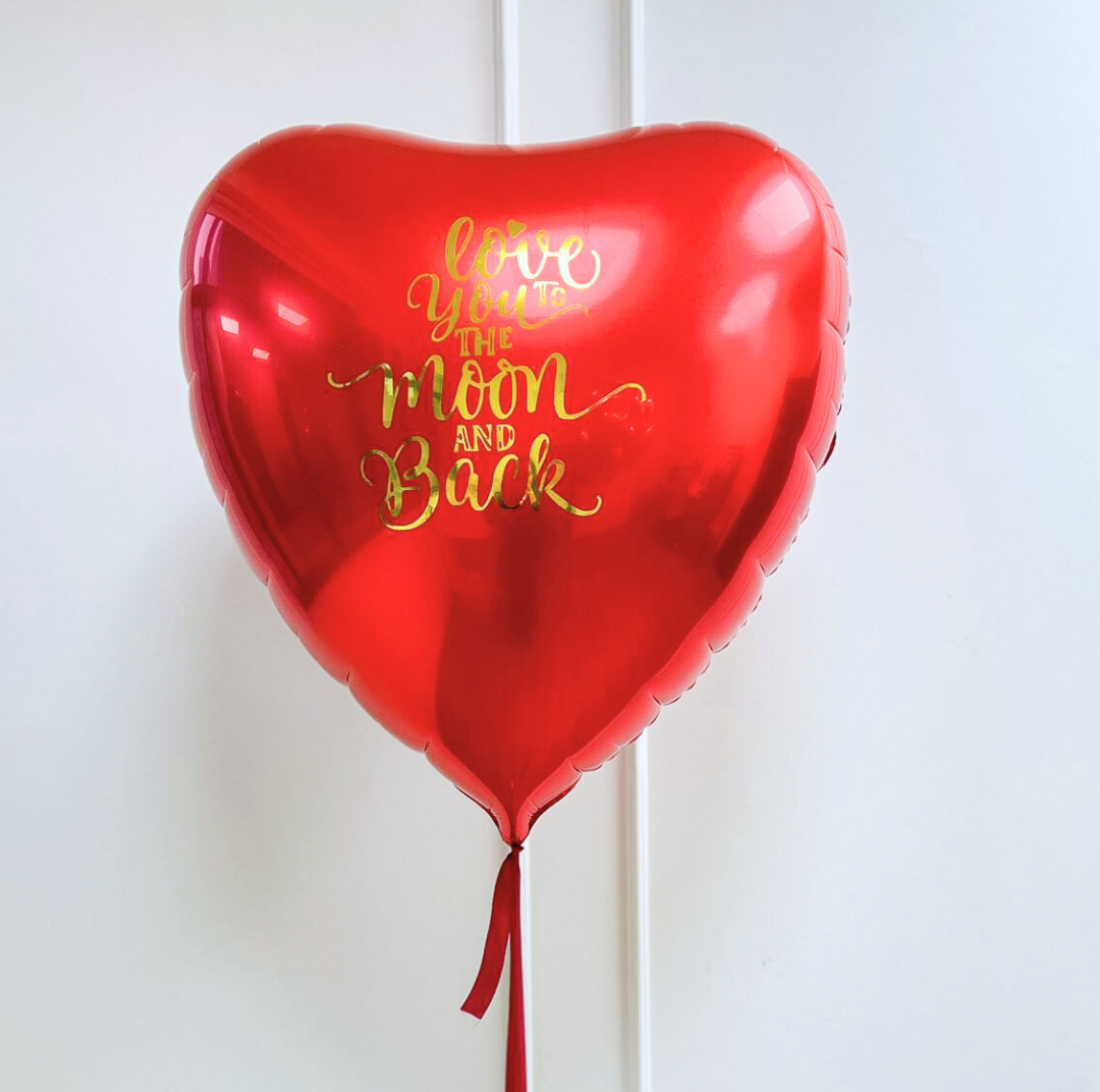 Big Red Heart Foil Balloon