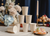 Beige & Gold Star Cups
