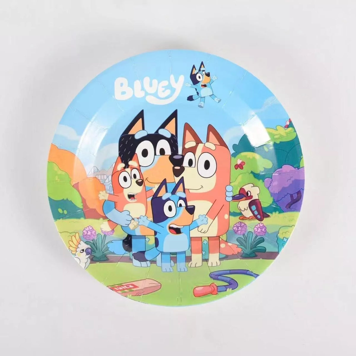 Bluey Birthday Party Plates