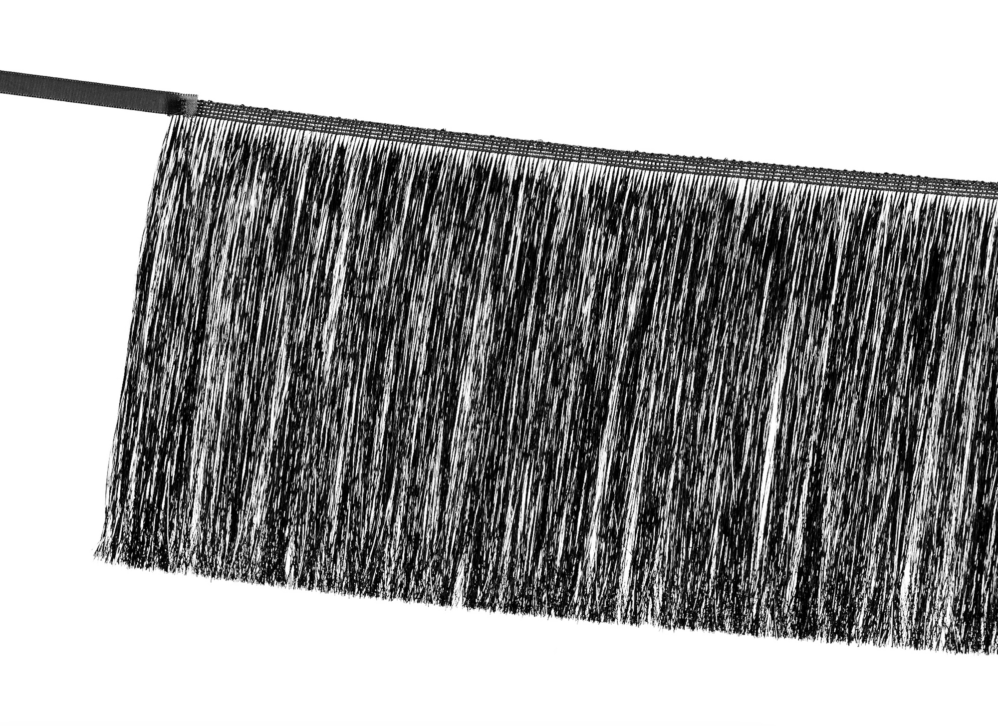 Black Fringe Garland