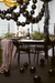 Black Fringe Garland