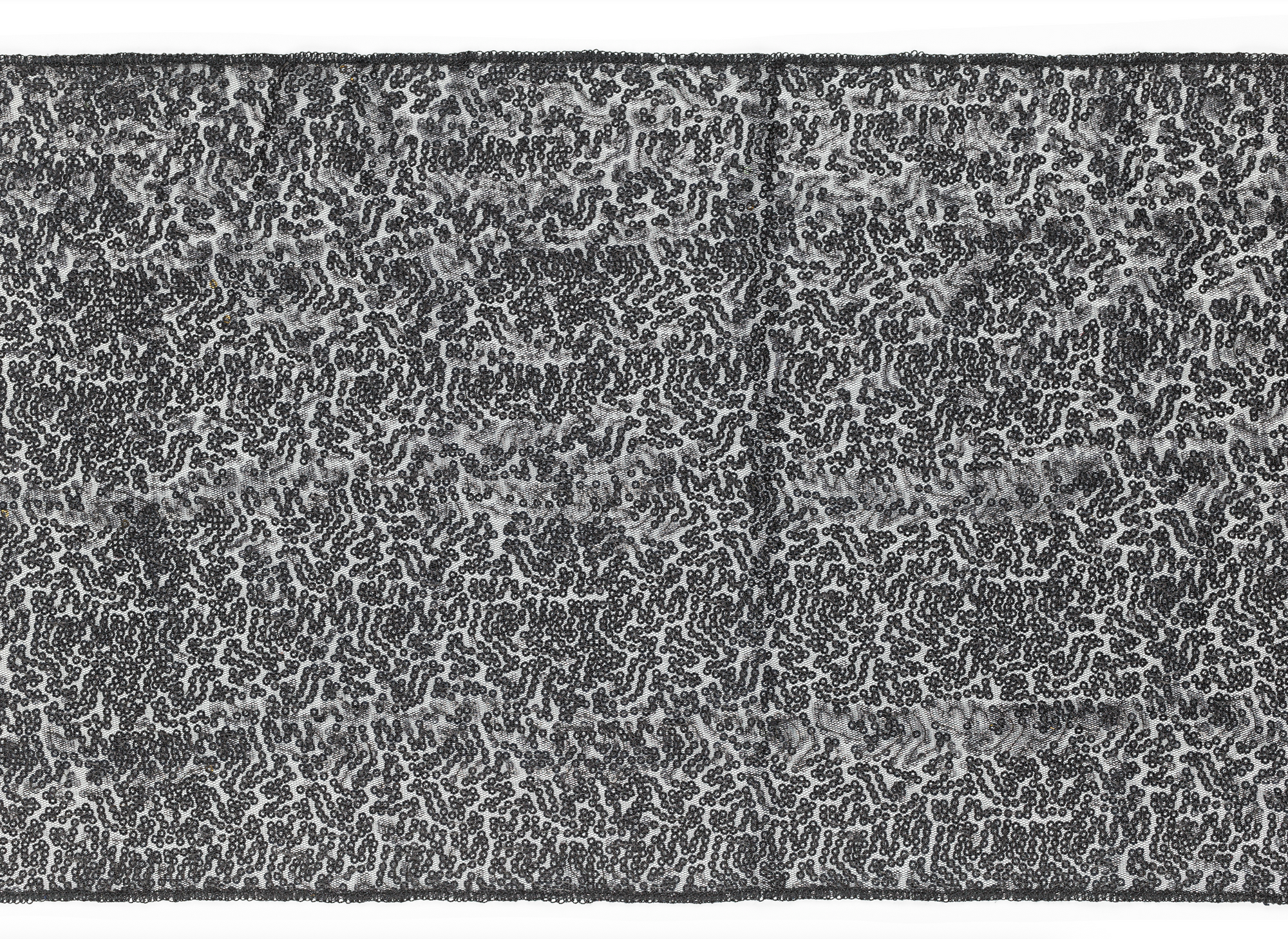 Black Sequin Table Runner