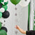 Black and White Football Balloon Tails