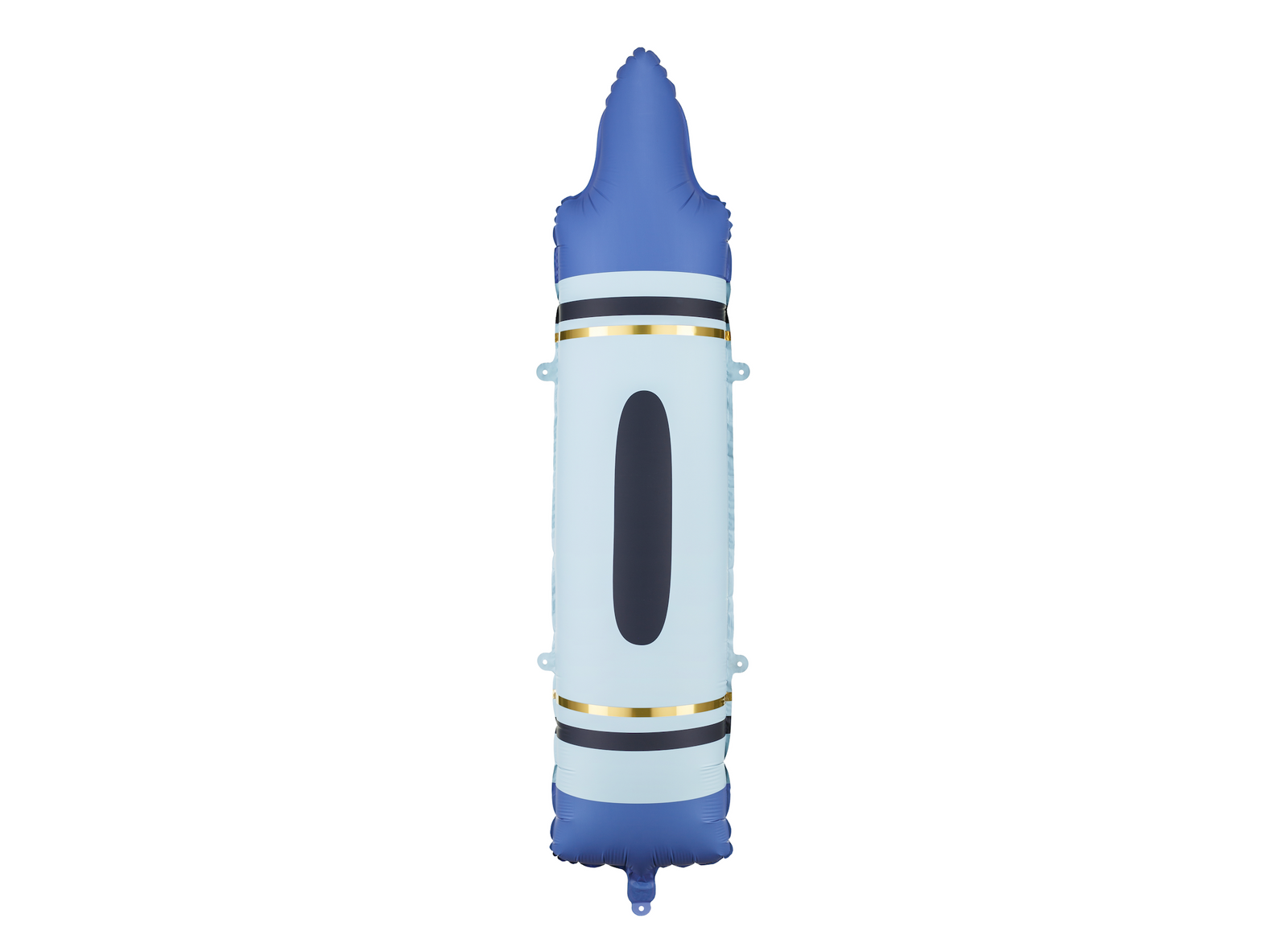 Blue Crayon Foil Balloon 